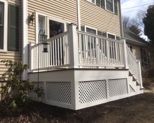 Front Deck and Railing