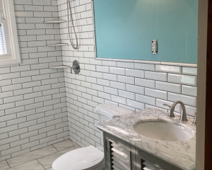 Bathroom Project Tile Work